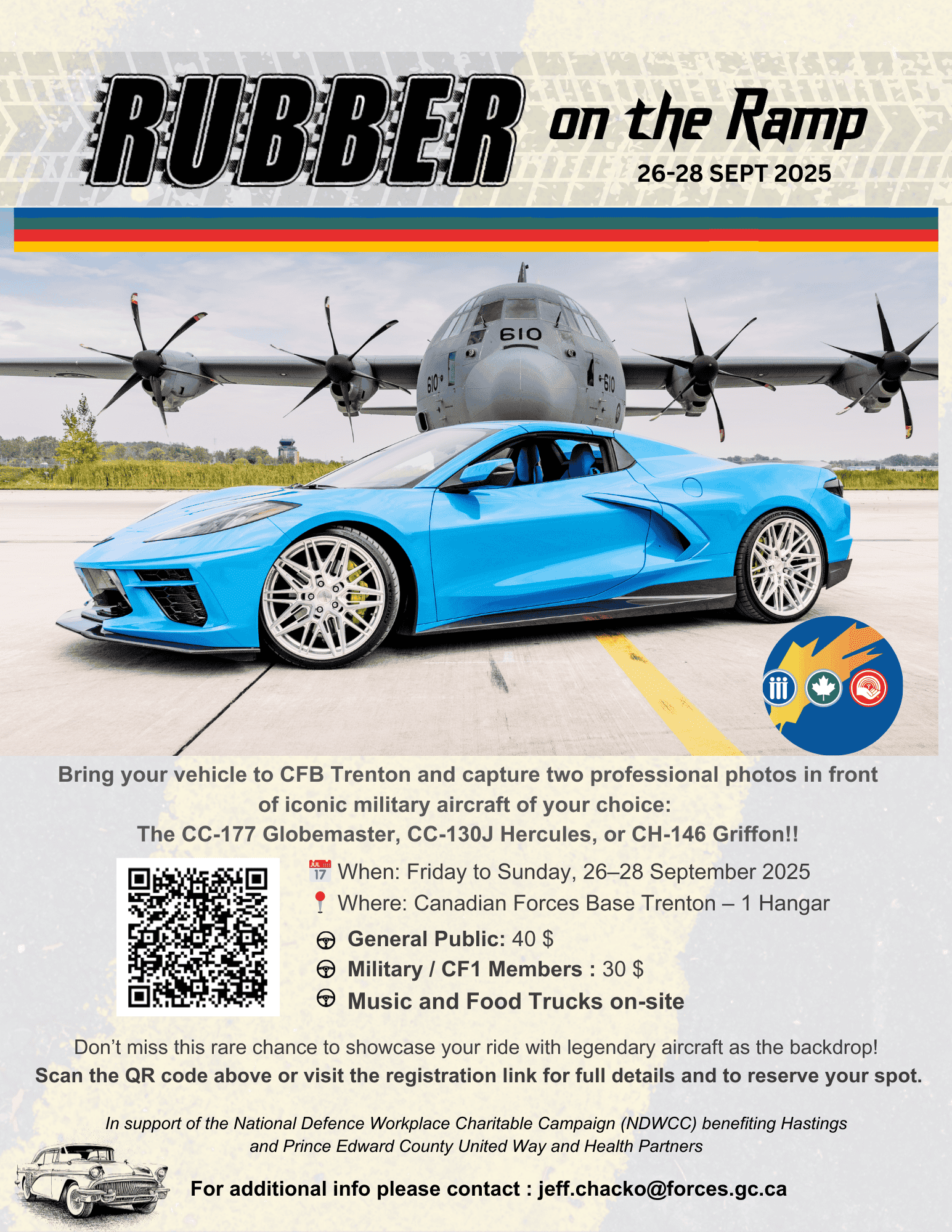 Rubber on the Ramp - CFB Trenton