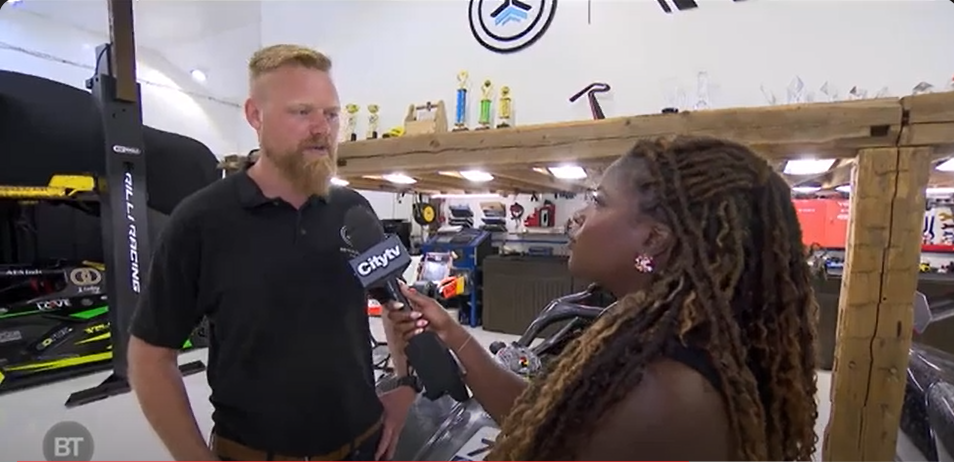 Breakfast Television - What its like taking on race car driving as a hobby