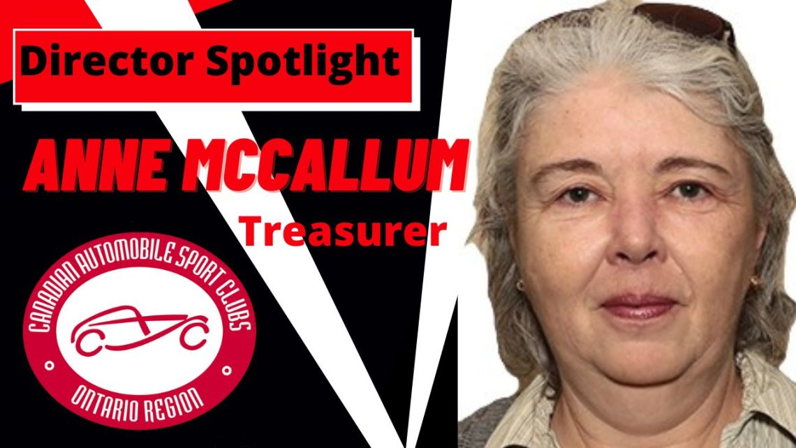 Director Spotlight - Treasurer