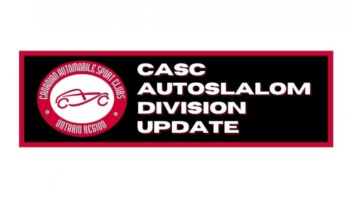 2023 CASC Regional Autoslalom Championship Update
