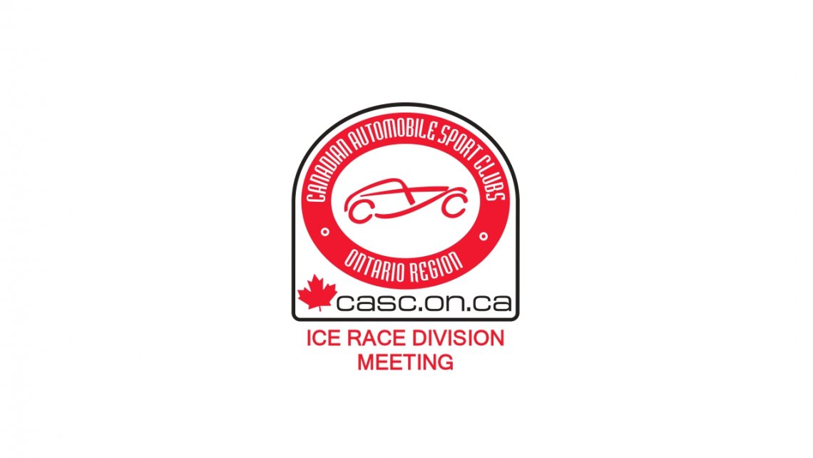 2023 Ice Race Division Meeting Nov 12th