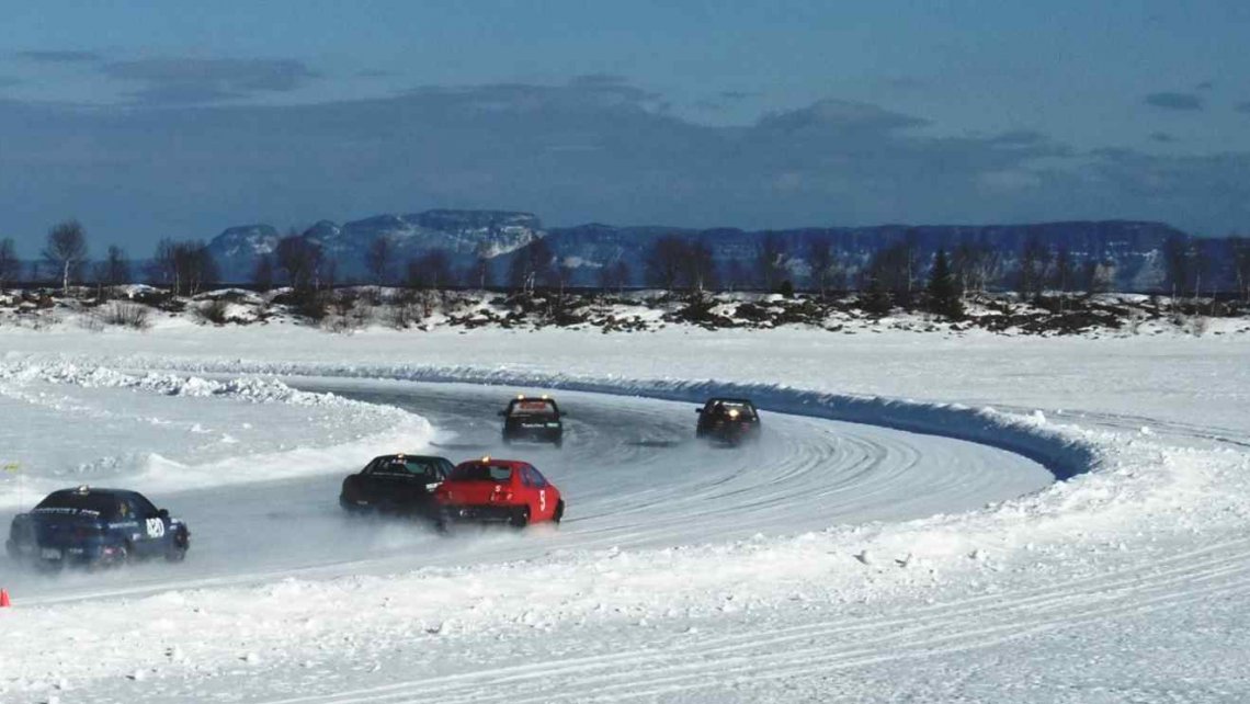 Get your studs on...it's Ice Racing time!