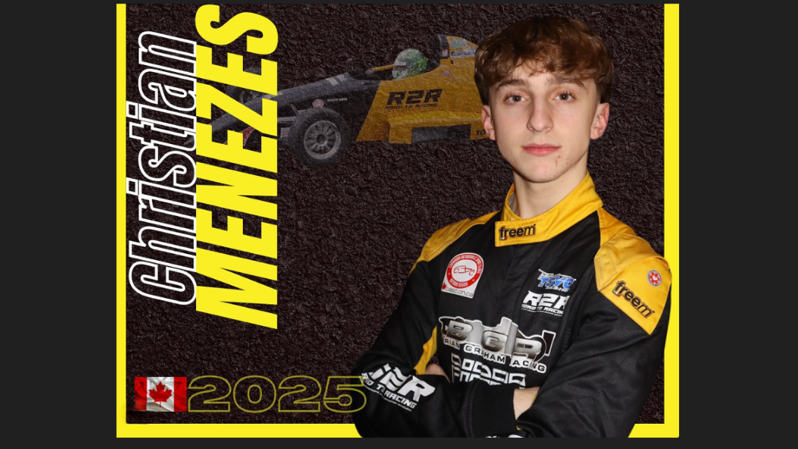 2025 Bob McCallum Scholarship Recipient Christian Menezes
