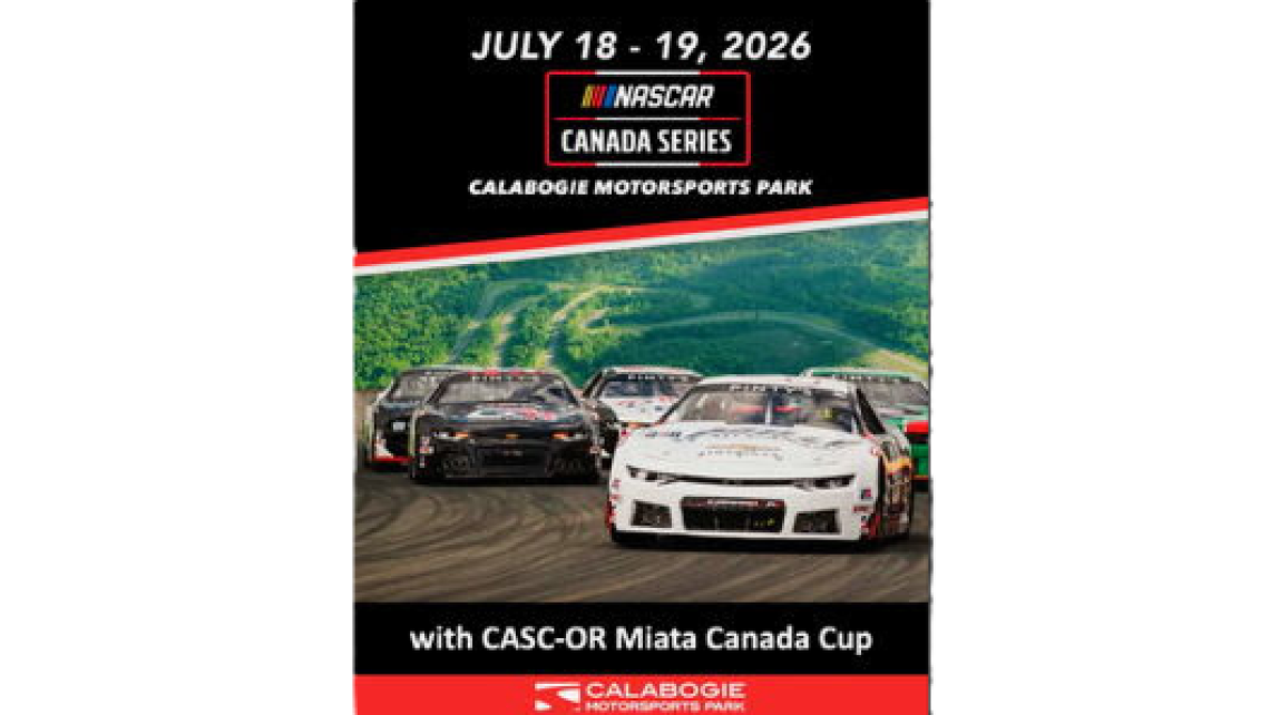 2026 NASCAR Race at Calabogie July 18 - 19