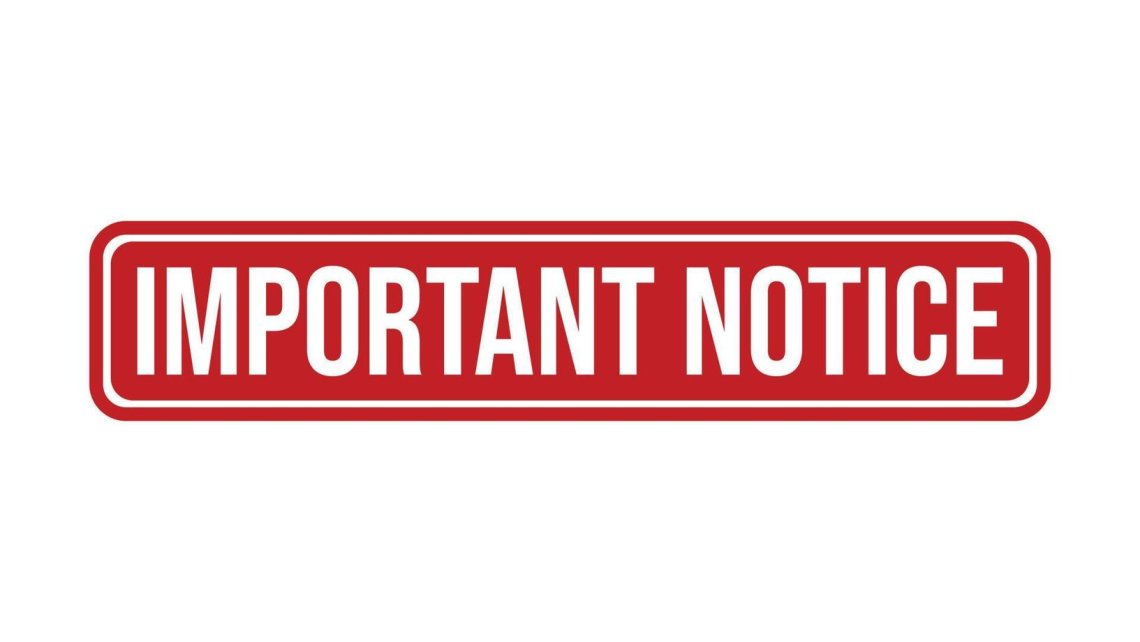 Notice! Office Temporarily Closed