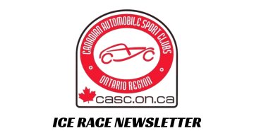 November Ice Race Newsletter 2026