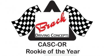 Brack Driving Concepts Sponsoring the 2023 CASC-OR Rookie of the Year Championship!