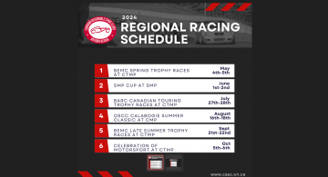 2024 CASC-OR Road Race Schedule