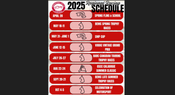 CASC-OR Regional Race Schedule 2025