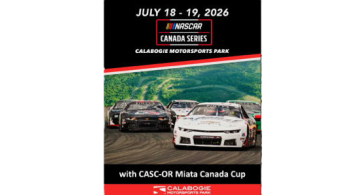 2026 NASCAR Race at Calabogie July 18 - 19